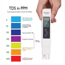 TDS Meter Digital Water Quality Tester Testing Kits for Drinking Water 0-9990ppm