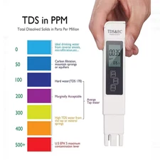 TDS Meter Digital Water Quality Tester Testing Kits for Drinking Water 0-9990ppm