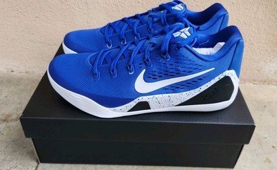 NIKE KOBE 9 ELITE LOW EM PROTRO GAME ROYAL BLUE WHITE SIZE 10 IH1401-400