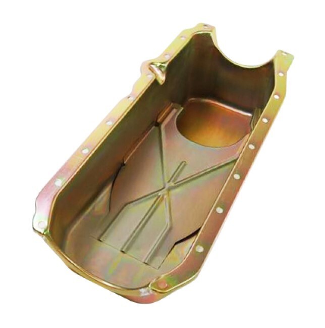 1986-02 SB Chevy Oil Pan 1 Piece Rear Main Seal Stock Vortec 305 5.0L ...