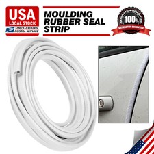 White Edge Trim U-channel Rubber Seal Edge Trim Car Door Edge Sealing Strip
