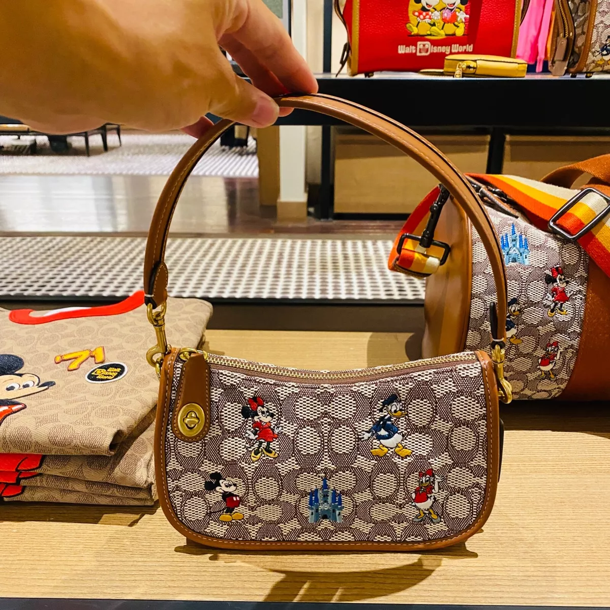 New Coach x Walt Disney World 50th Anniversary Mickey Mouse Bag