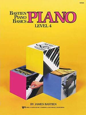 Piano : Level Four (Bastien Piano Basics Wp204) - Paperback - VERY GOOD