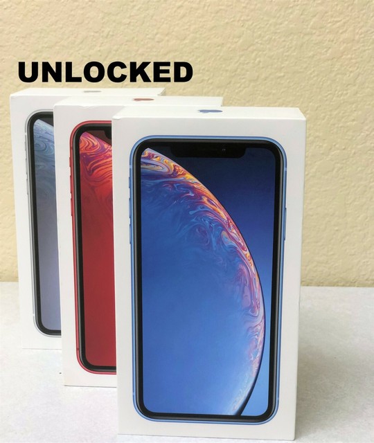 Apple iPhone XR 64/GB GSM Unlocked Verizon TMobile AT&T Metro PCS New