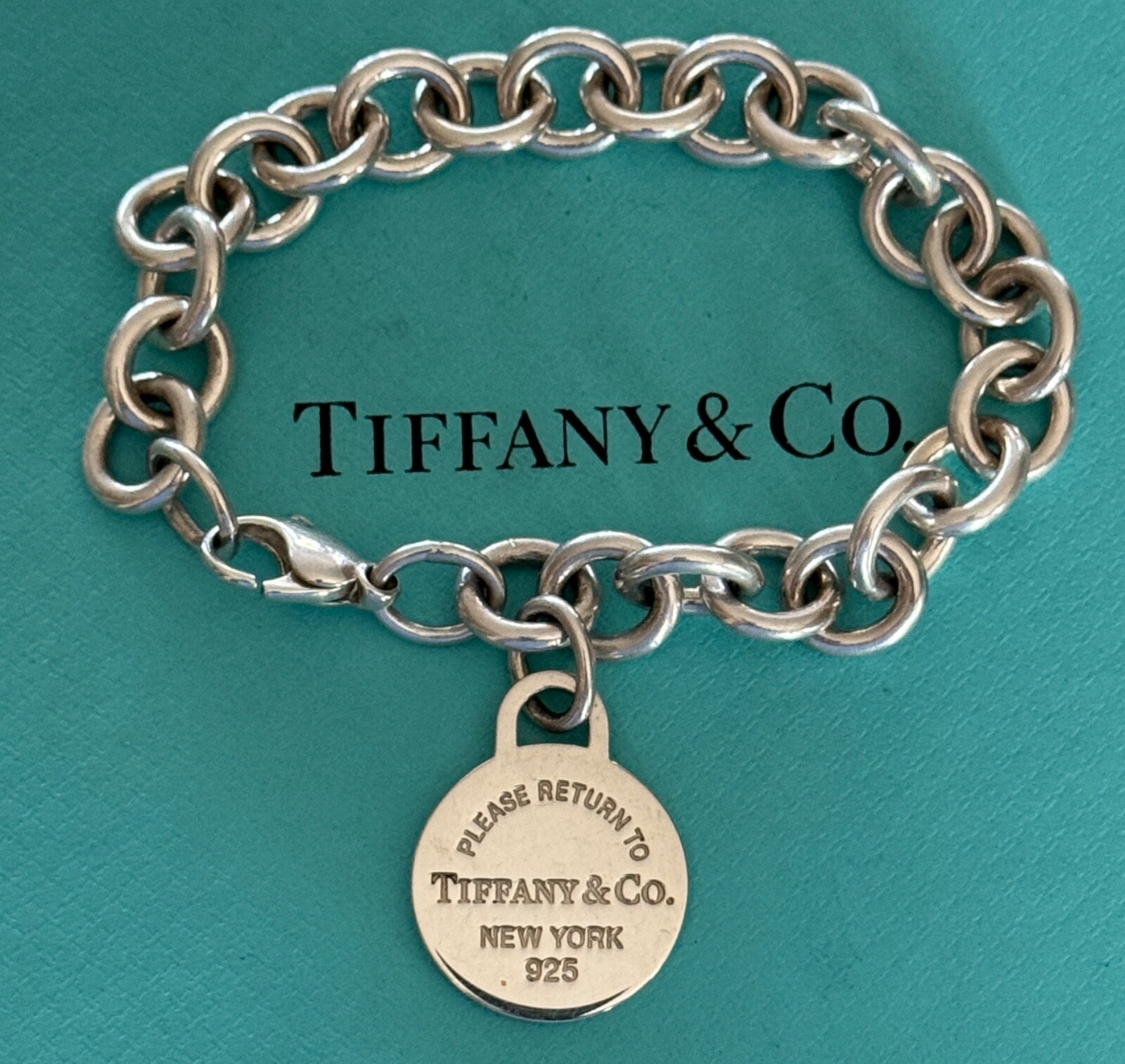 Tiffany & Co.  Return to Tiffany & Co.  Bracelet   7 1/2