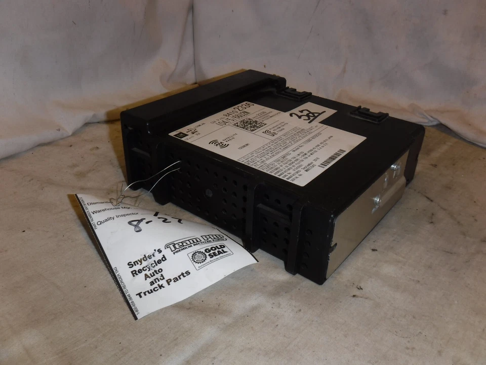 13 14 15 16 17 Buick Chevrolet Cadillac GM XTS SAT радиотюнер приемник 84102336 - Изображение 2 из 4