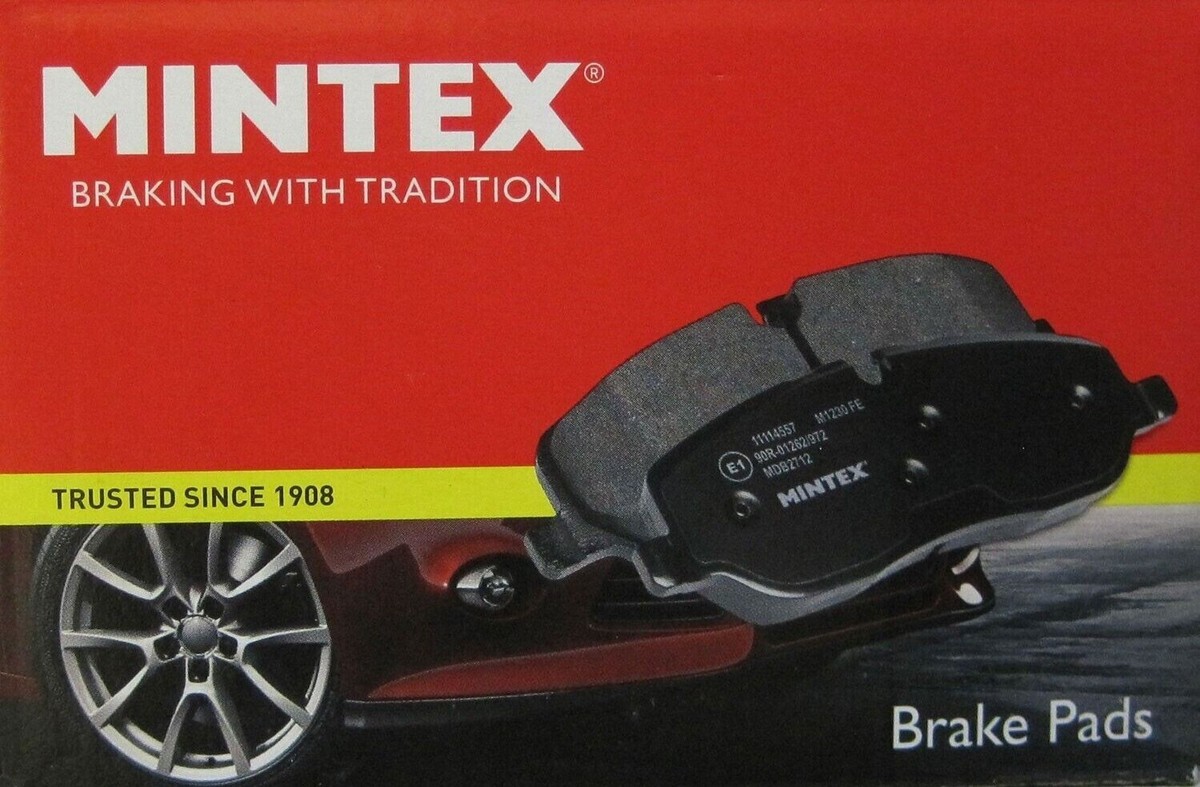Mintex E-Approved Rear Brake Discs & Pads For Honda Civic Type R 2.0 EP3