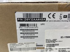 Lot Of 3 NEW HP D9Y32AA ABA UltraSlim Dock 2013 Docking Station D9Y32AA