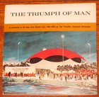 1964-65 NEW YORK WORLD'S FAIR SOUVENIR RECORD “THE TRIUMPH OF MAN” w FOLDOUT — photo 3