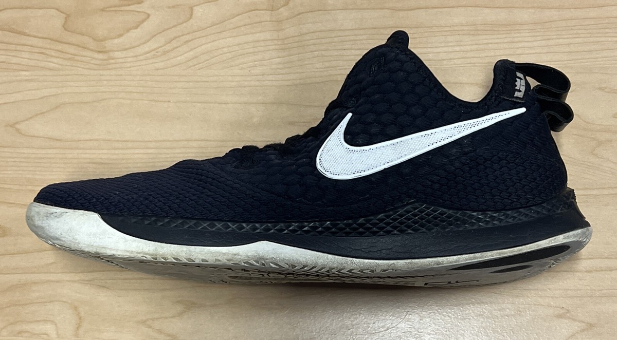 Size 14 - Nike LeBron Witness 3 Black White for sale online | eBay UK