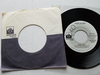 CASEY KELLY - Where You Been 1977 MONO PROMO Disco Pop 7'' NM-