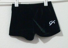 GK leotard Shorts CS Black Velvet