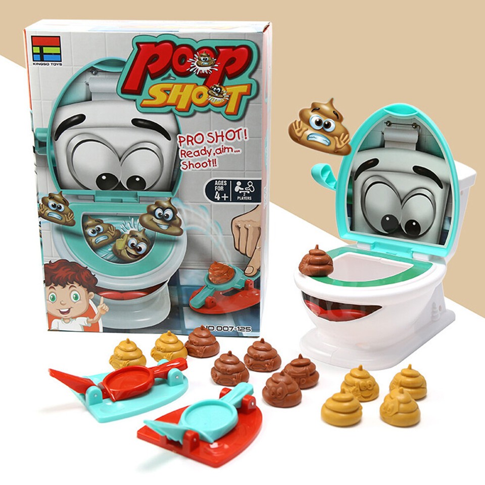 Poop Shoot Game Toy Family Party Poop Shoot Game Toy for 6+ Years Boys