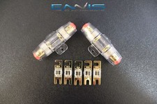 4 6 8 10 GAUGE MINI ANL FUSE HOLDERS 2 W 5 80 AMP FUSES AFC MIDI FUSES HIGH