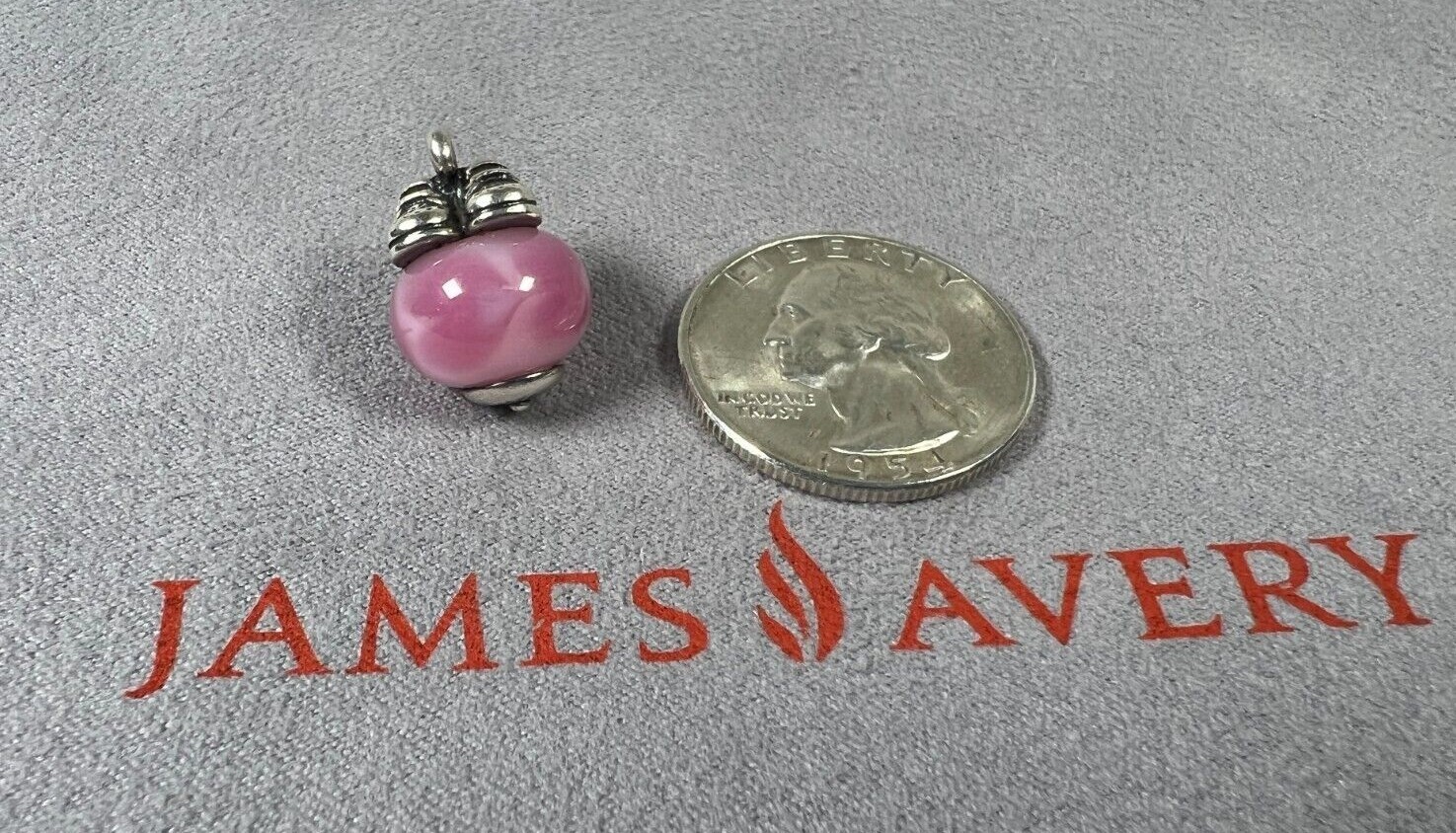 (LotA) RETIRED James Avery Baby Girl Shoes Finial Lig… - Gem