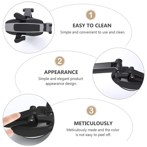 Car Phone Stand Car Air Vent Phone Stand Mobile Phone Holder Car - 第 4/12 張圖片