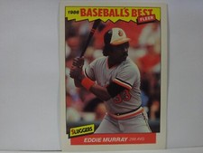 1986 Fleer Baseball's Best Sluggers vs Pitchers Box Set Eddie Murray #25 HOF