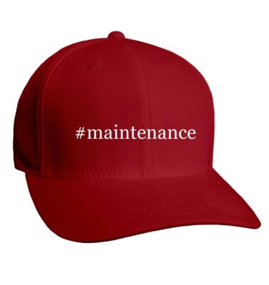 #maintenance - Adult Hashtag Baseball Cap Hat NEW RARE