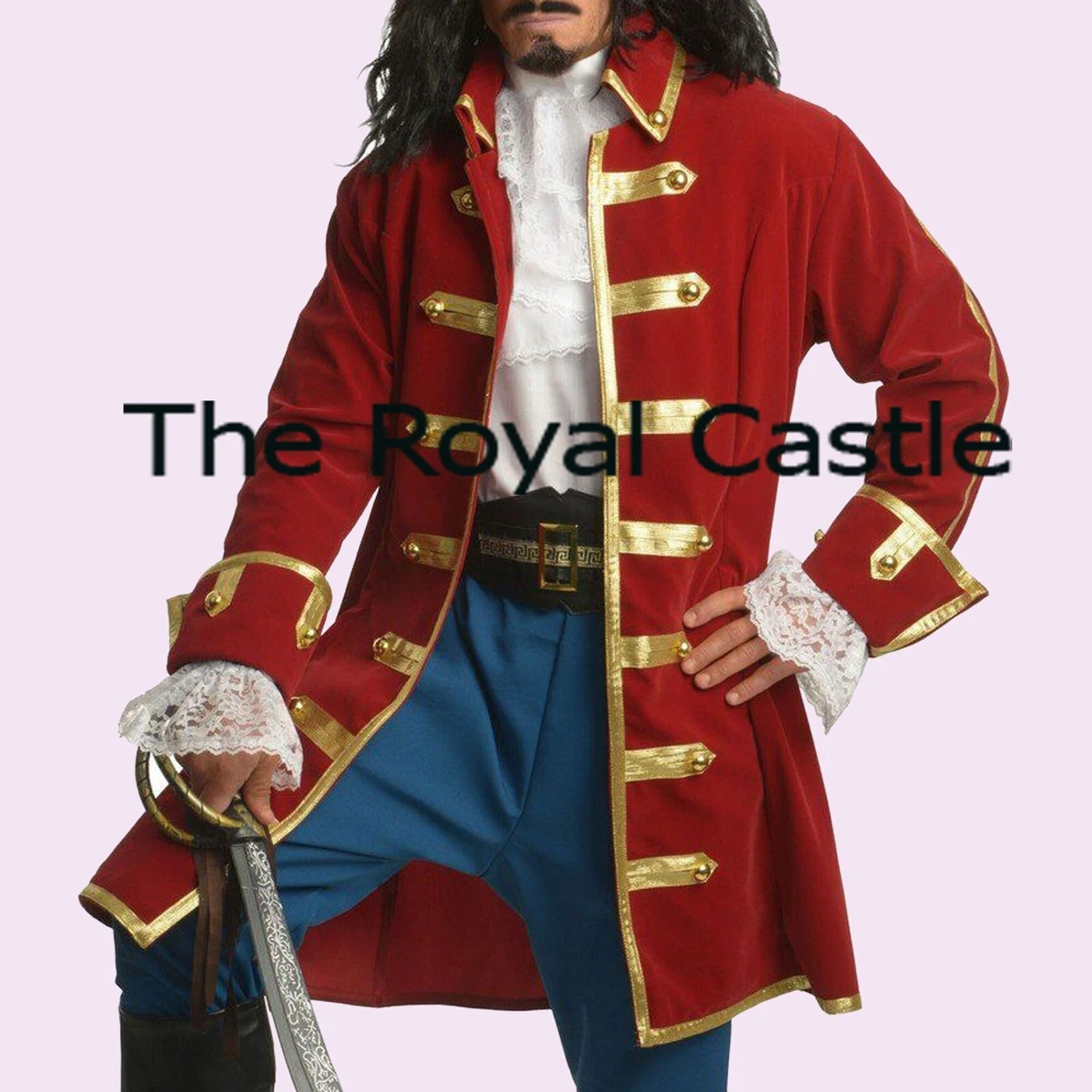 Pirate red coat clearance