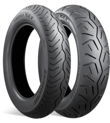 Satz Bridgestone Exedra Max E-Max 140/90-15 70H TT + 100/90-19 57H TT Reifen Set