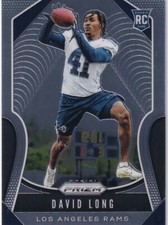 2019 PRIZM RC DAVID LONG LOS ANGELES RAMS ROOKIE - E1438
