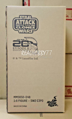 Hot toys MMS650D46 1/6 C-3PO Diecast Star Wars Episode II: Attack of the Clones