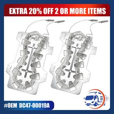 2 PACK DC47-00019A Dryer Heater Heating Element replacement for Maytag Samsung