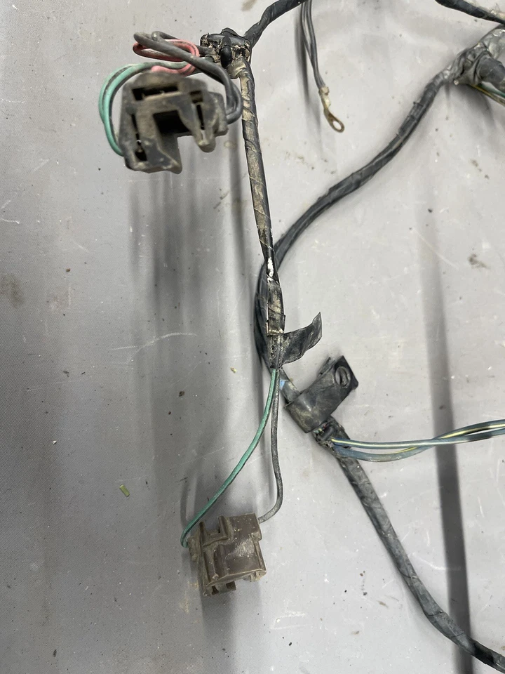 1965 1966 Ford Galaxie Firewall Headlight Wiring Harness Radiator Support OEM OE - Image 2 of 4