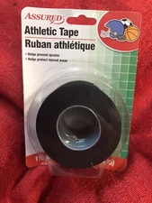 BLACK Sports Athletic Adhesive Tape 1.5 inches x 8 yards