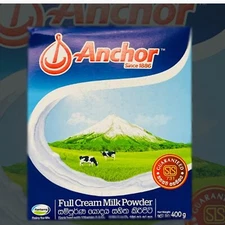 Anchor Full Cream Milk Powder 100% Pure Milk Best for Children- FREE SHIPPING