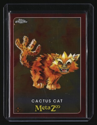 MetaZoo CACTUS CAT #9 (2022 Topps Chrome Base) NM/Near Mint