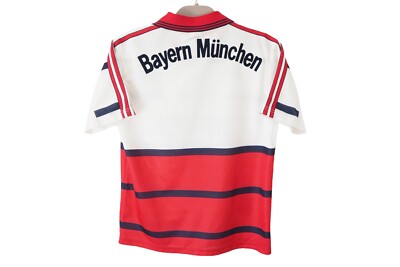 Vintage BAYERN MUNCHEN 1998/00 Adidas Jersey T-Shirt football away