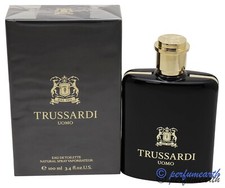 TRUSSARDI UOMO By Trussardi Eau de Toilette Spray 3.4/3.3oz Spray New In Box