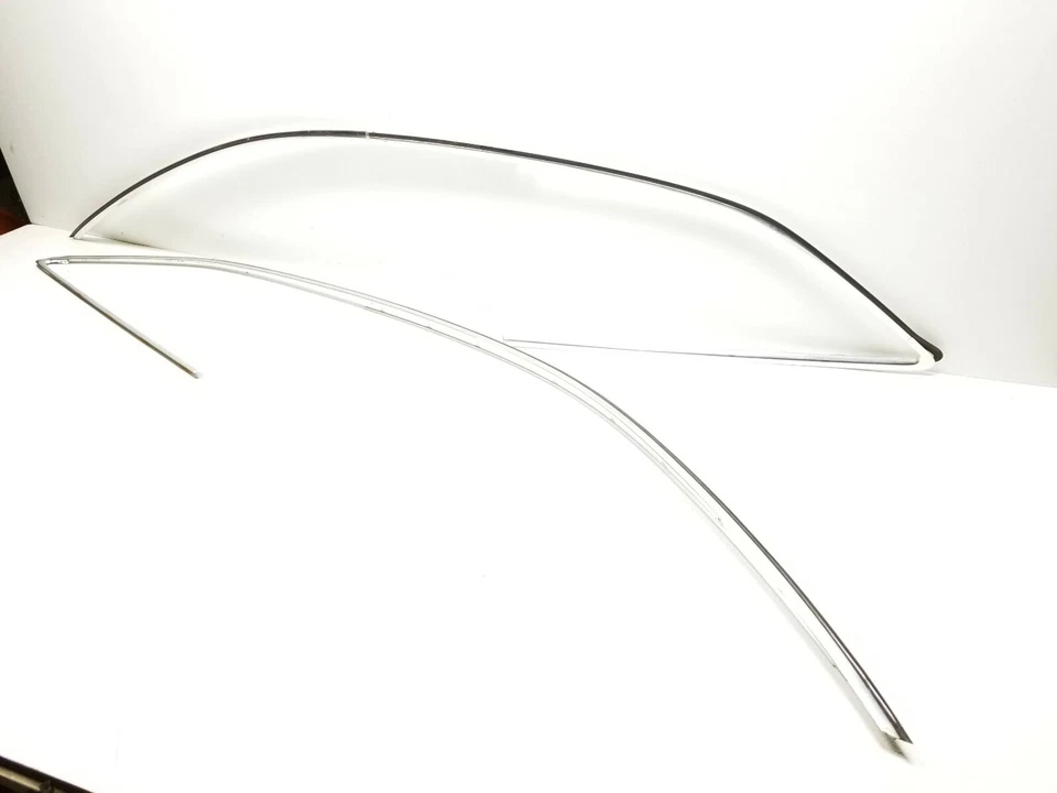 08 09 10 11 AUDI A5 COUPE Body Belt Chrome Molding Trim PAIR OEM - Image 2 of 4