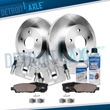 Rear Rotors Brake Pads Calipers Bracket for Patriot Compass Avenger Sebring 200