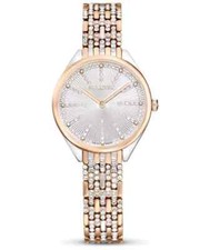 SWAROVSKI Attract Watch Swiss Made Pav  Crystal bracelet Gold tone, Champagne