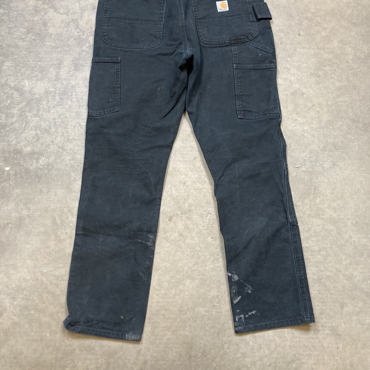 Carhartt Pants 34 X 32 00s Distressed Double Knee Work-wear