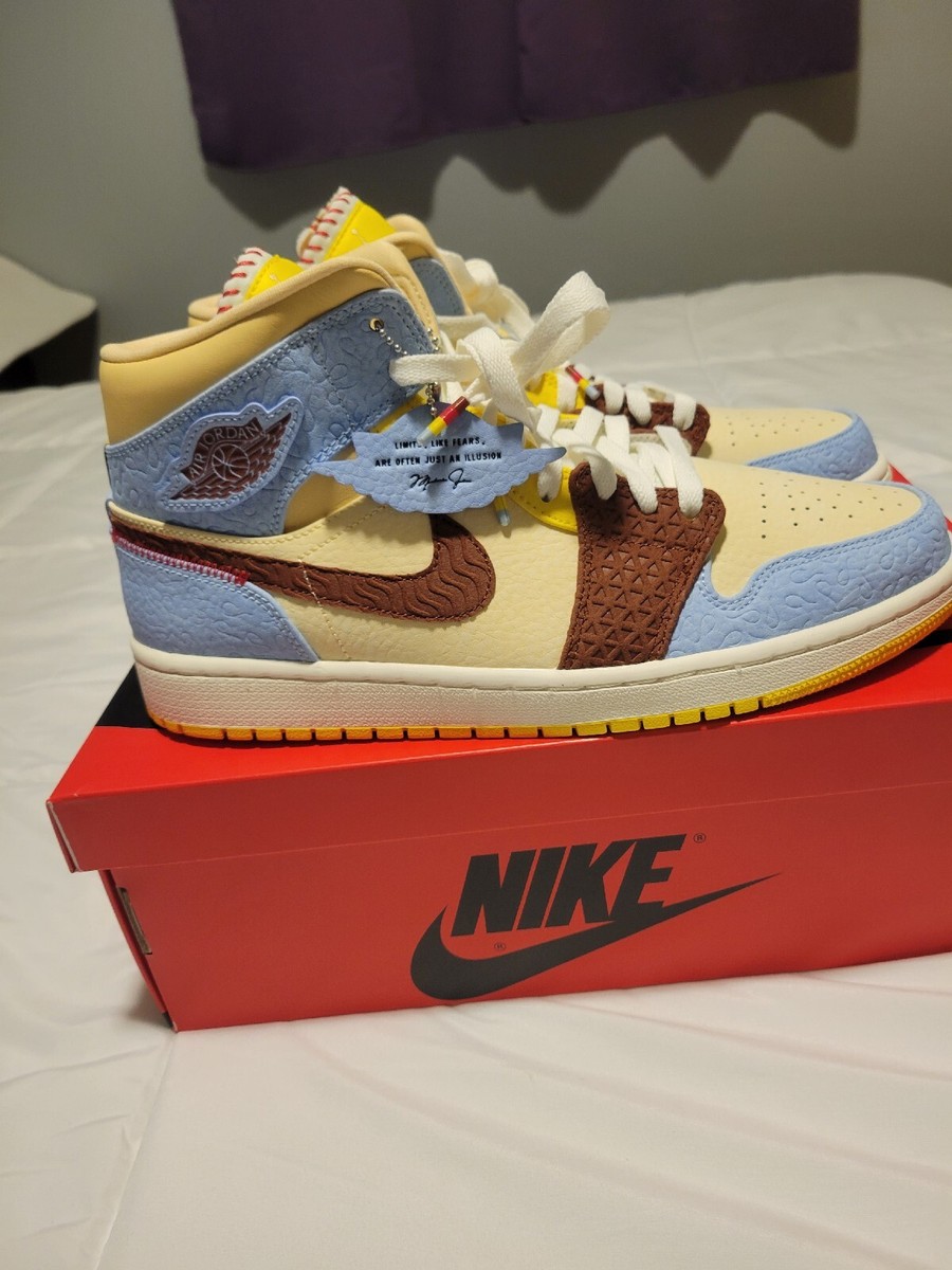 Size 11 - Jordan 1 Mid SE x Maison Chateau Rouge Fearless 2019