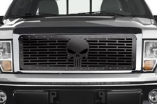 Custom Aftermarket Steel Grille Kit for 2009-2014 Ford F-150 SKULL Made in USA