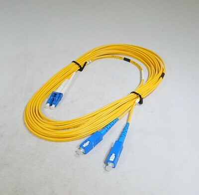 Fiber Optic Patch Cord LC/PC to SC/PC Duplex SM 9/125  5M by Allen Tel TF