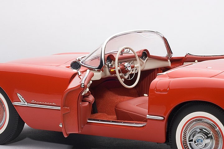 AUTOart　Chevrolet Corvette 1:18 AUTOart 71082 CHEVROLET CORVETTE 1954 (RED) 1/18 | eBay