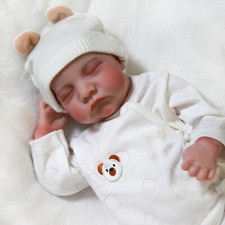 Look Real Reborn Baby Dolls 18" Soft Body Lifelike Newborn Handmade Girl Doll