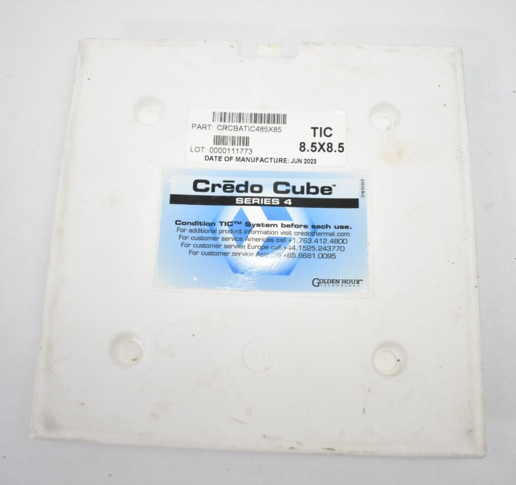 Credo Cube 4 Series Base Plate Thermal Freeze Pack 10