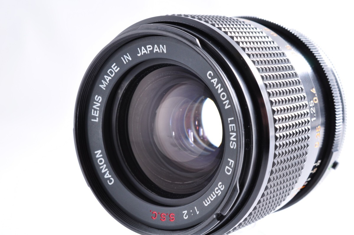 【美品】動作◎ Canon FD 35mm F2 S.S.C 586 Canon FD 35mm f2 S.S.C. Review - Lens Legend
