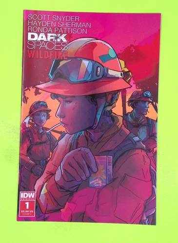 Dark Spaces Wildfire #1c 2022 IDW Publishing Variant High Grade LL56-174
