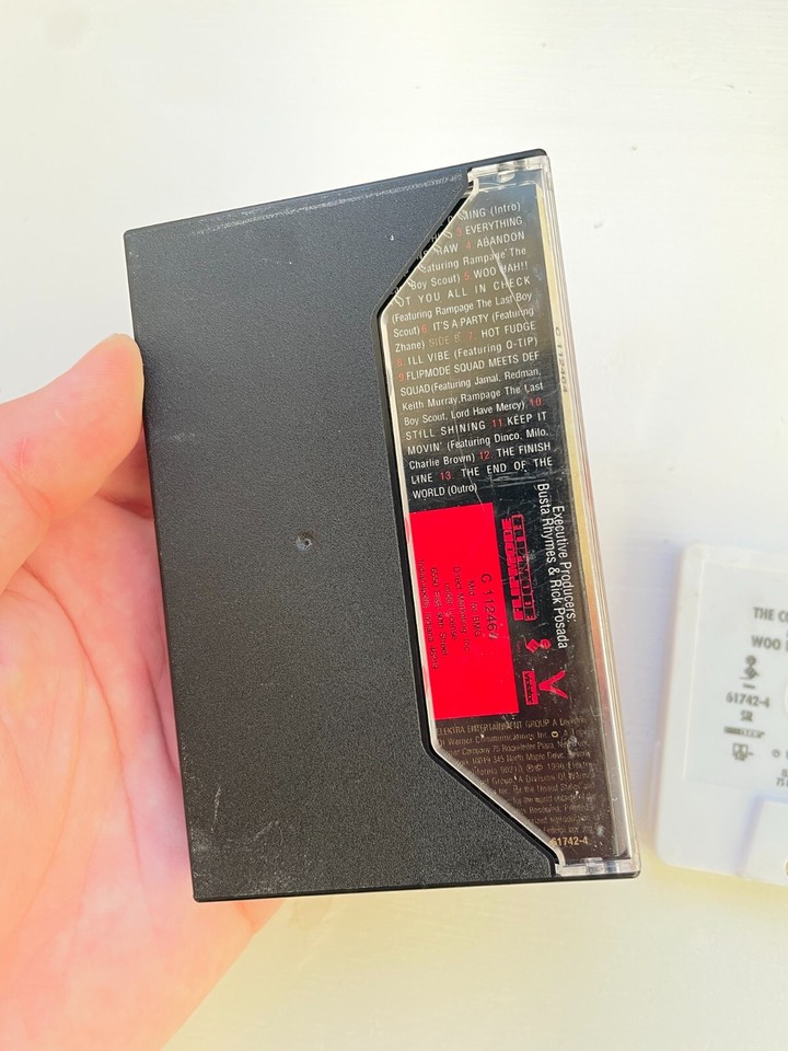 Busta Rhymes The Coming Music Cassette Tape Vintage 1996 Elektra
