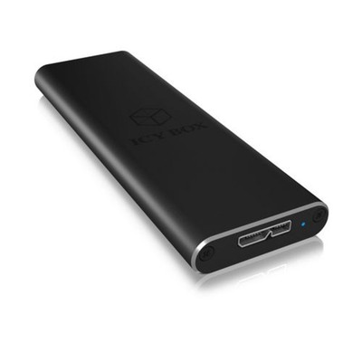 ICY BOX IB-183M2 M.2 SSD-Gehäuse USB-A (USB 3.0) 5 GBit/s M.2 SATA 2230, 2242...