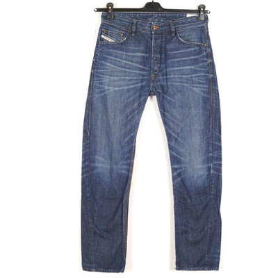 DIESEL BRAVEFORT Herren Jeans Größe W29 L30 Regular Straight Baumwolle Medium...