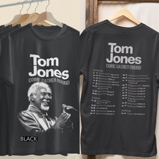 Tom Jones 2026 Retro Pop Music Tour Dates Reprint Shirt