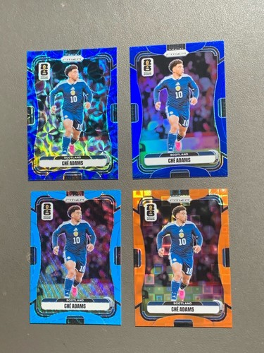 2026 Panini Prizm World Cup Che Adams Scotland Blue Scope Orange /38 /40